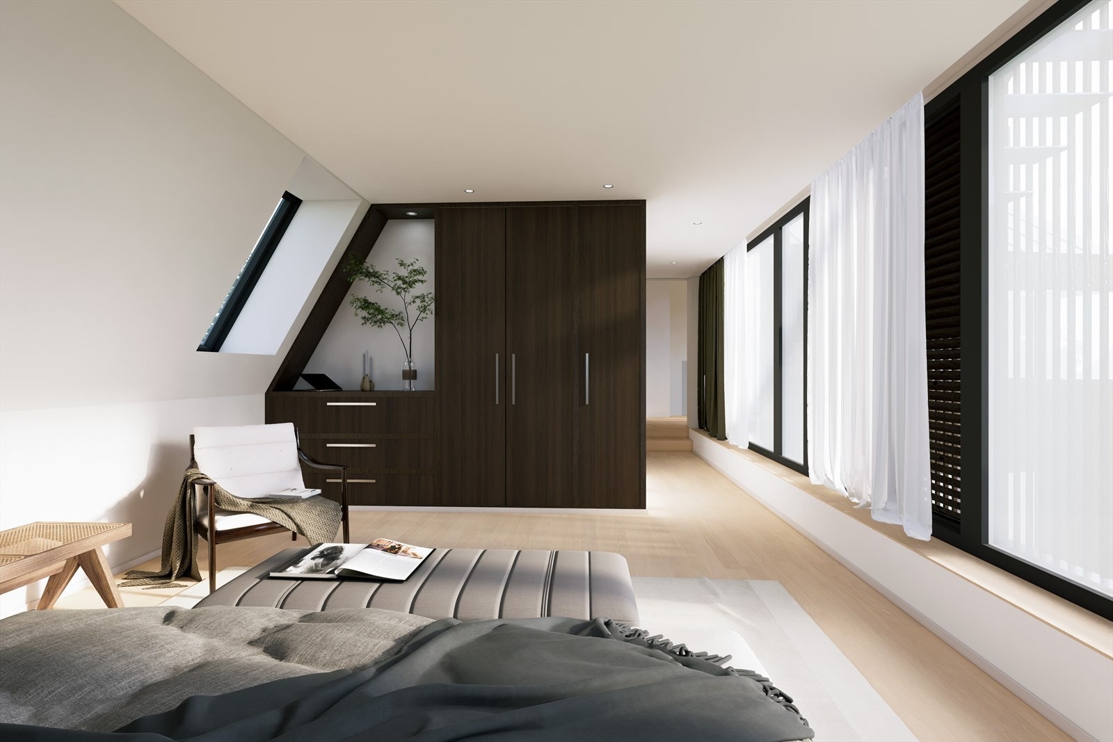 Master soverom 2. etg. Illustrasjon, avvik kan forekomme. Galleribilde