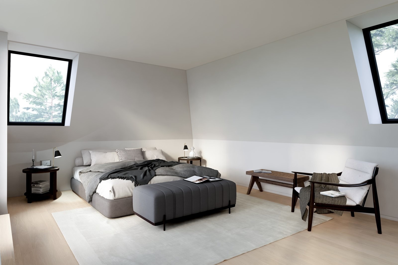 Master sov 2. etg. Illustrasjon, avvik kan forekomme. Galleribilde