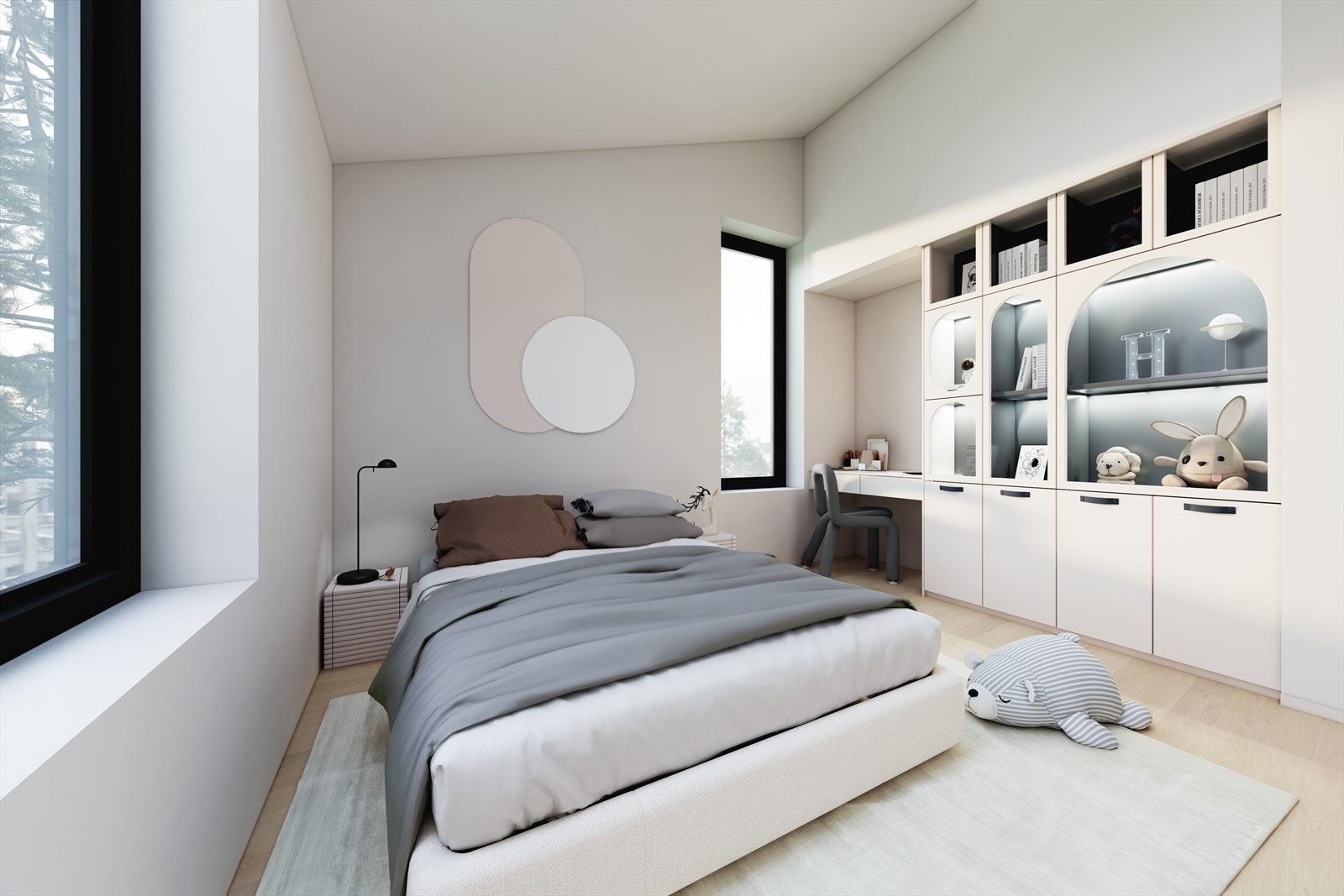 Barne sov. 1. etg. Illustrasjon, avvik kan forekomme. Galleribilde