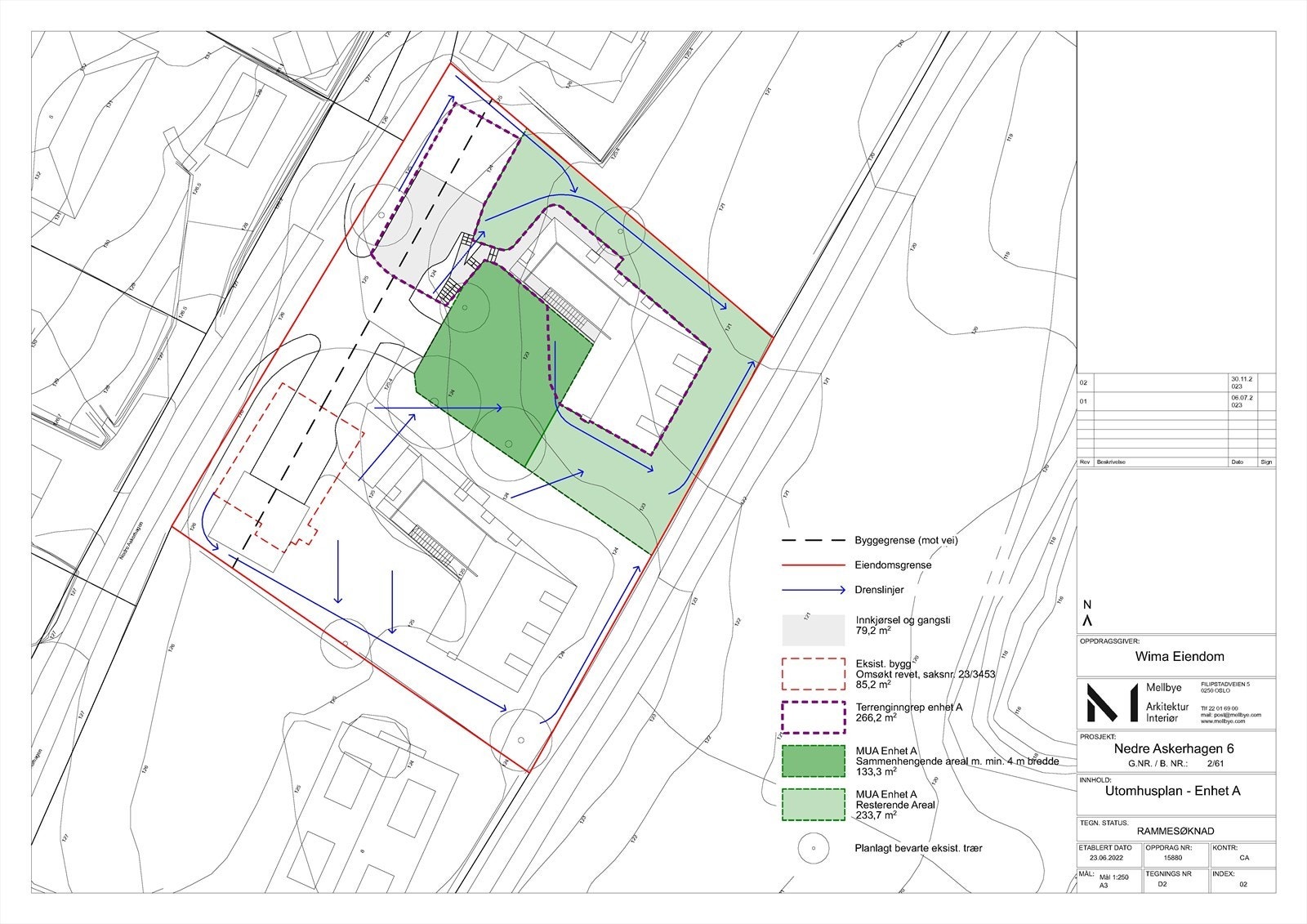 D2 Utomhusplan - Enhet A.jpg Galleribilde