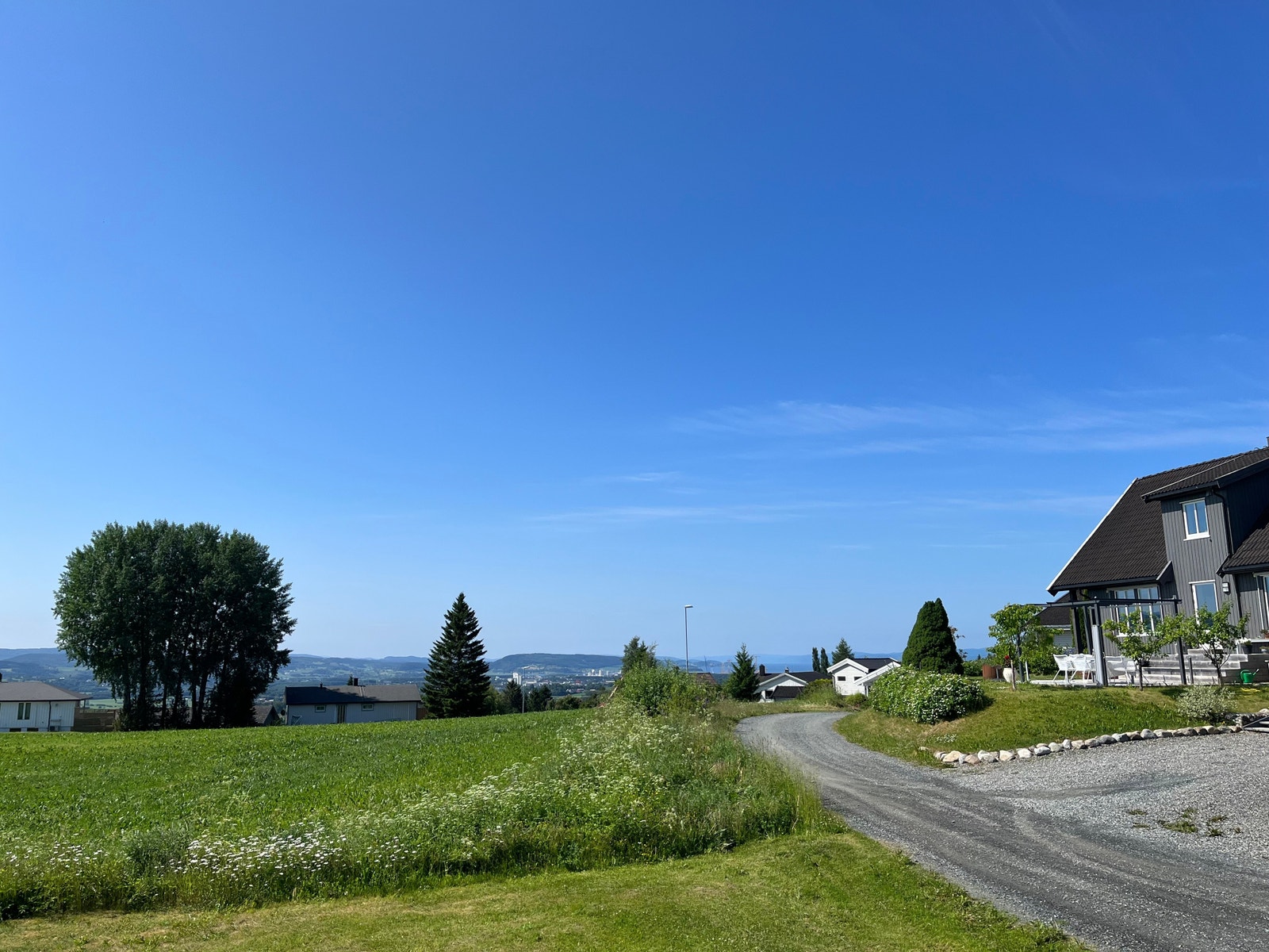 Utsikt mot Verdal sentrum. Galleribilde