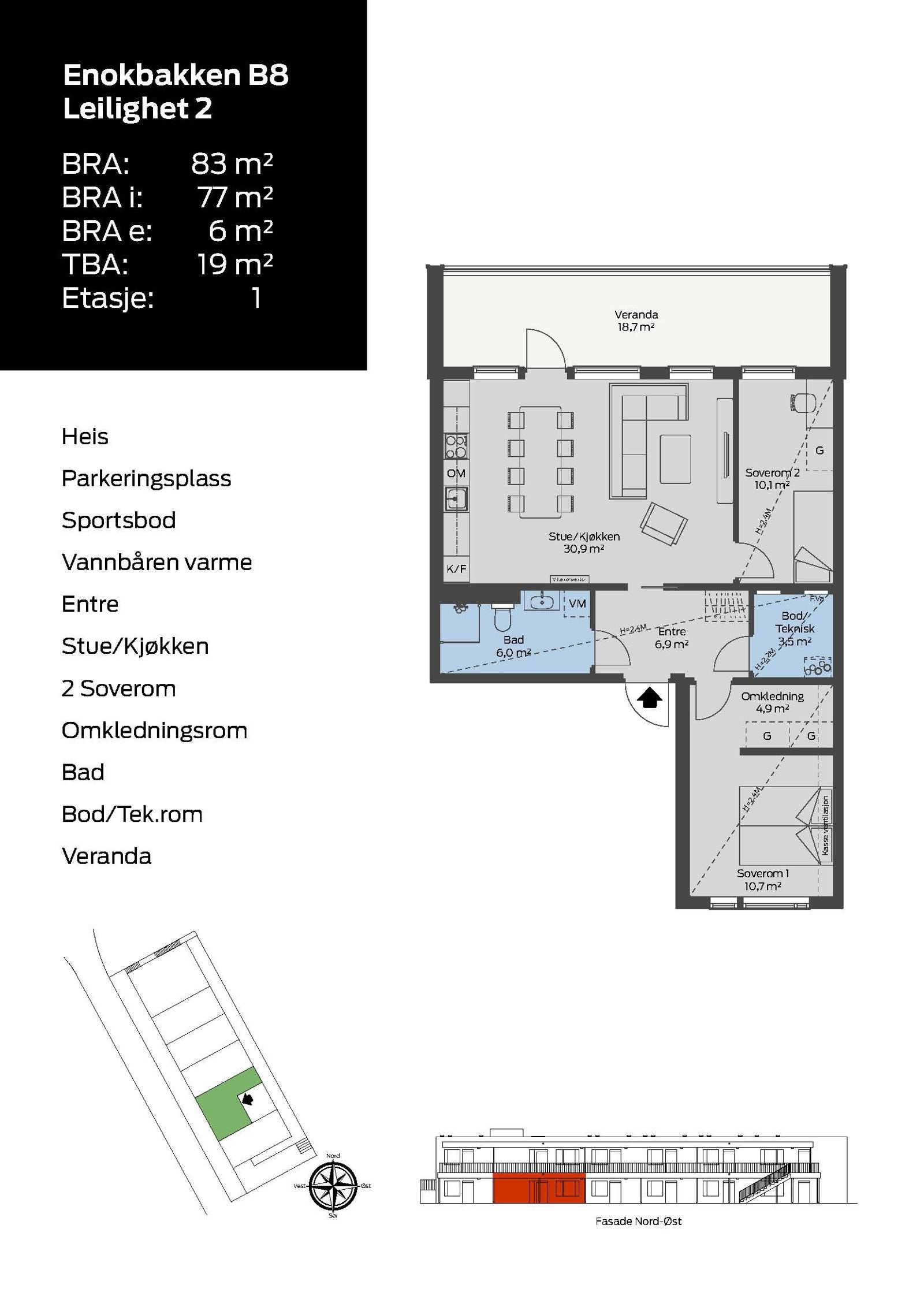 Enokbakken B8 Leilighet 2 Galleribilde