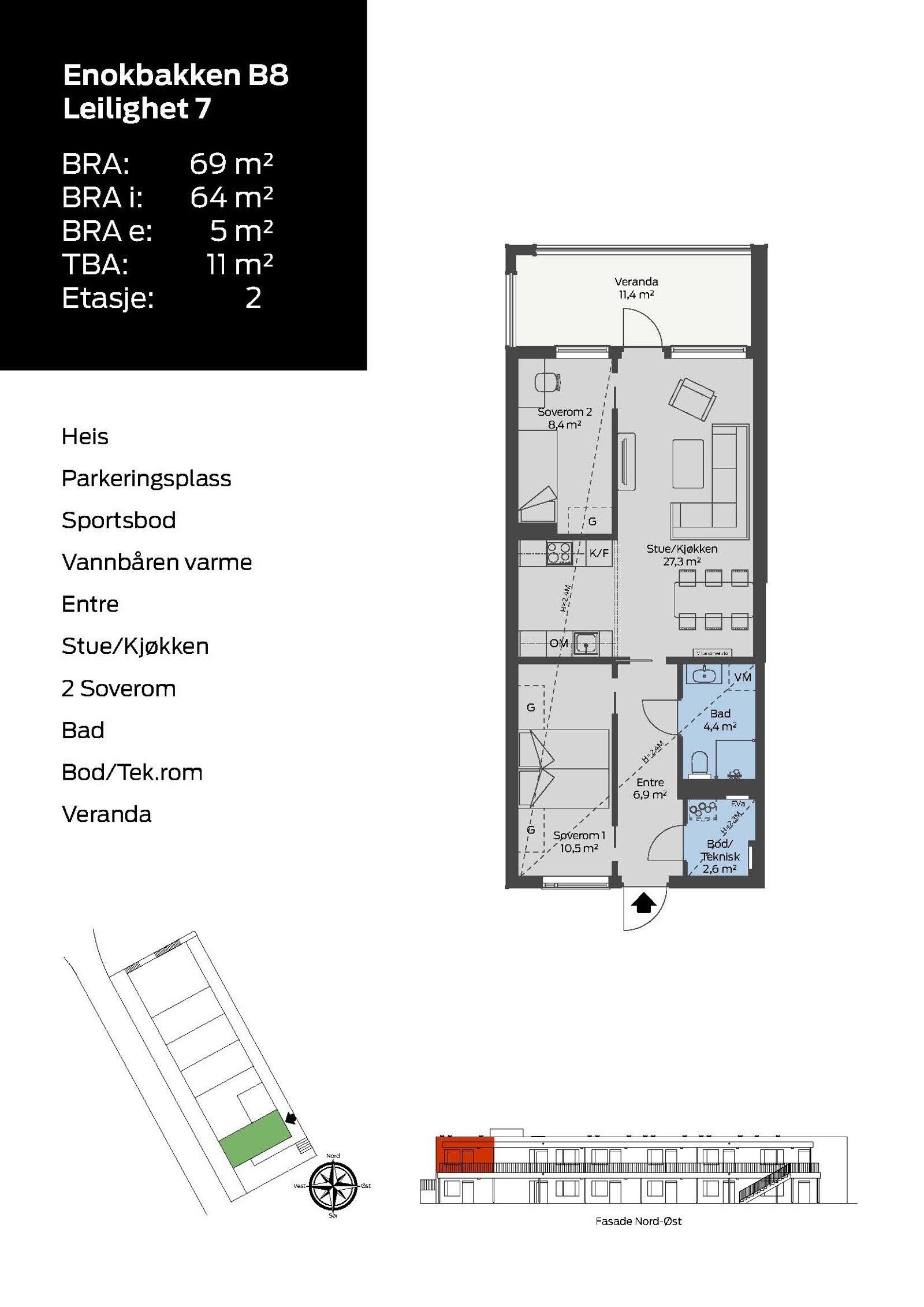 Enokbakken B8 Leilighet 7 Galleribilde