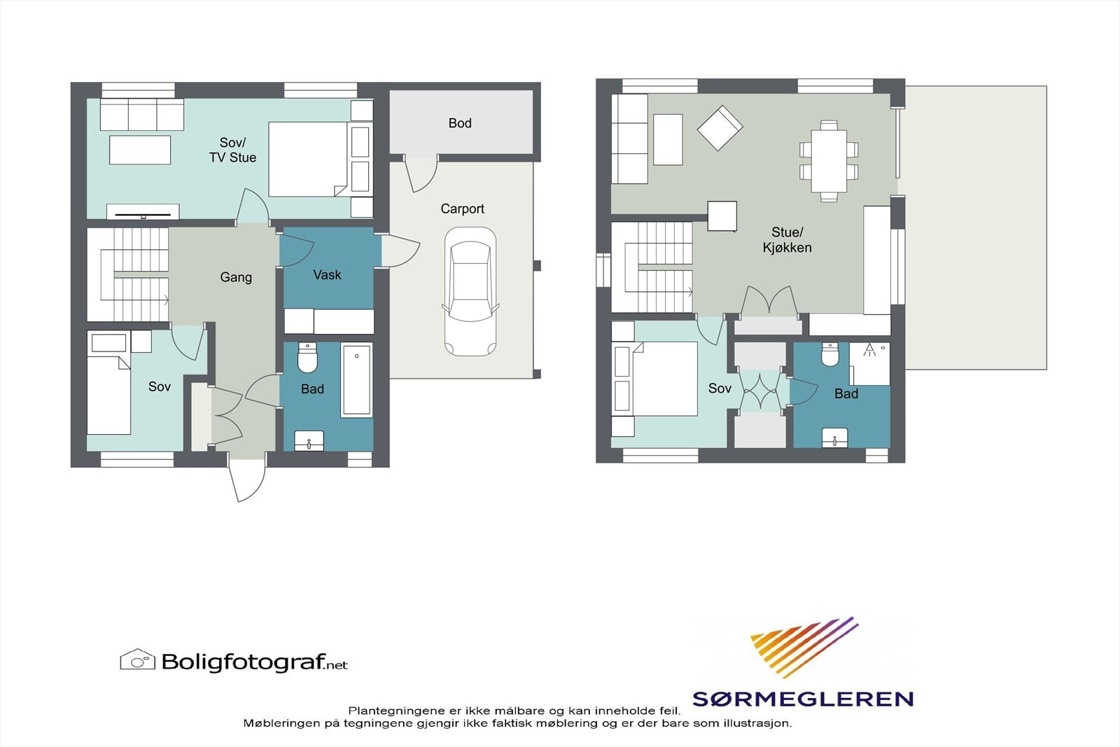 1. og 2. etasje Galleribilde