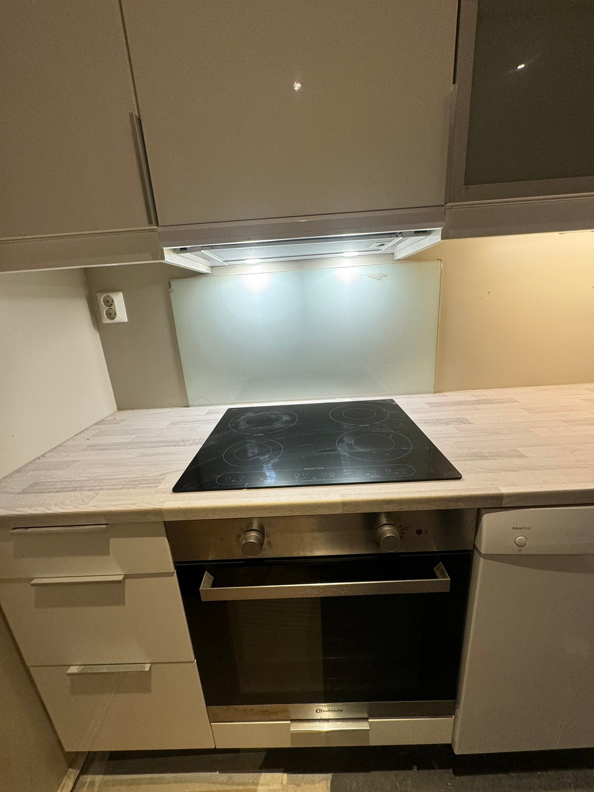 Nettopp satt inn helt ny komfyr og ny ventilator. Galleribilde