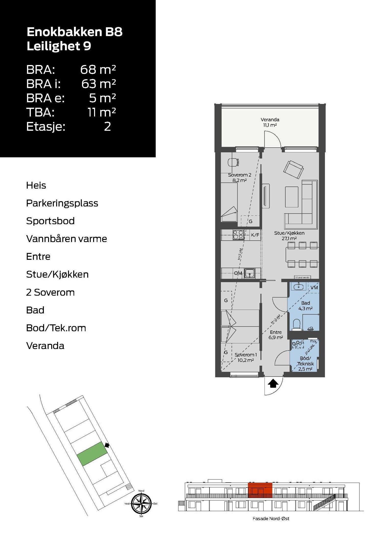 Enokbakken B8 Leilighet 9 Galleribilde
