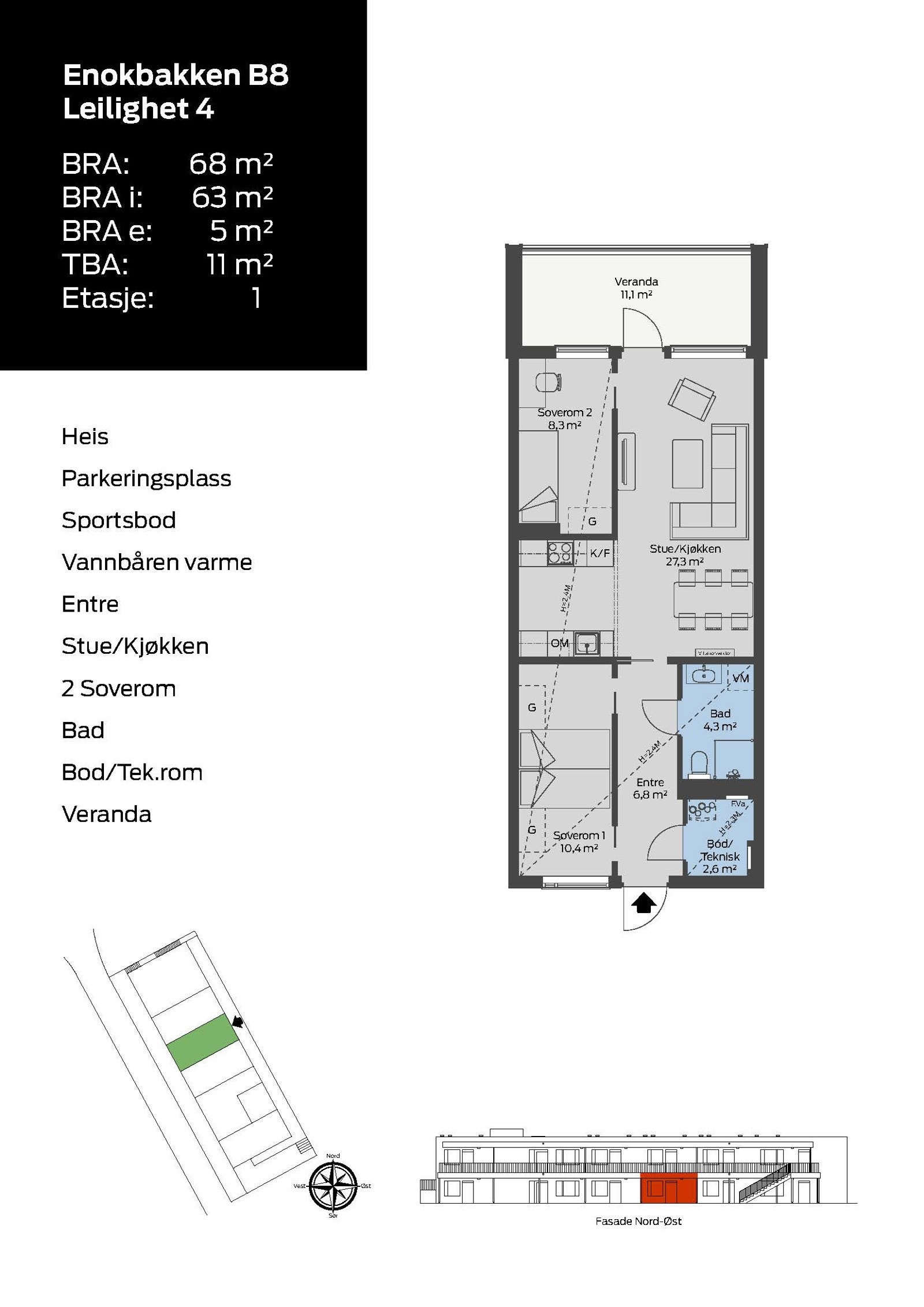 Enokbakken B8 Leilighet 4 Galleribilde