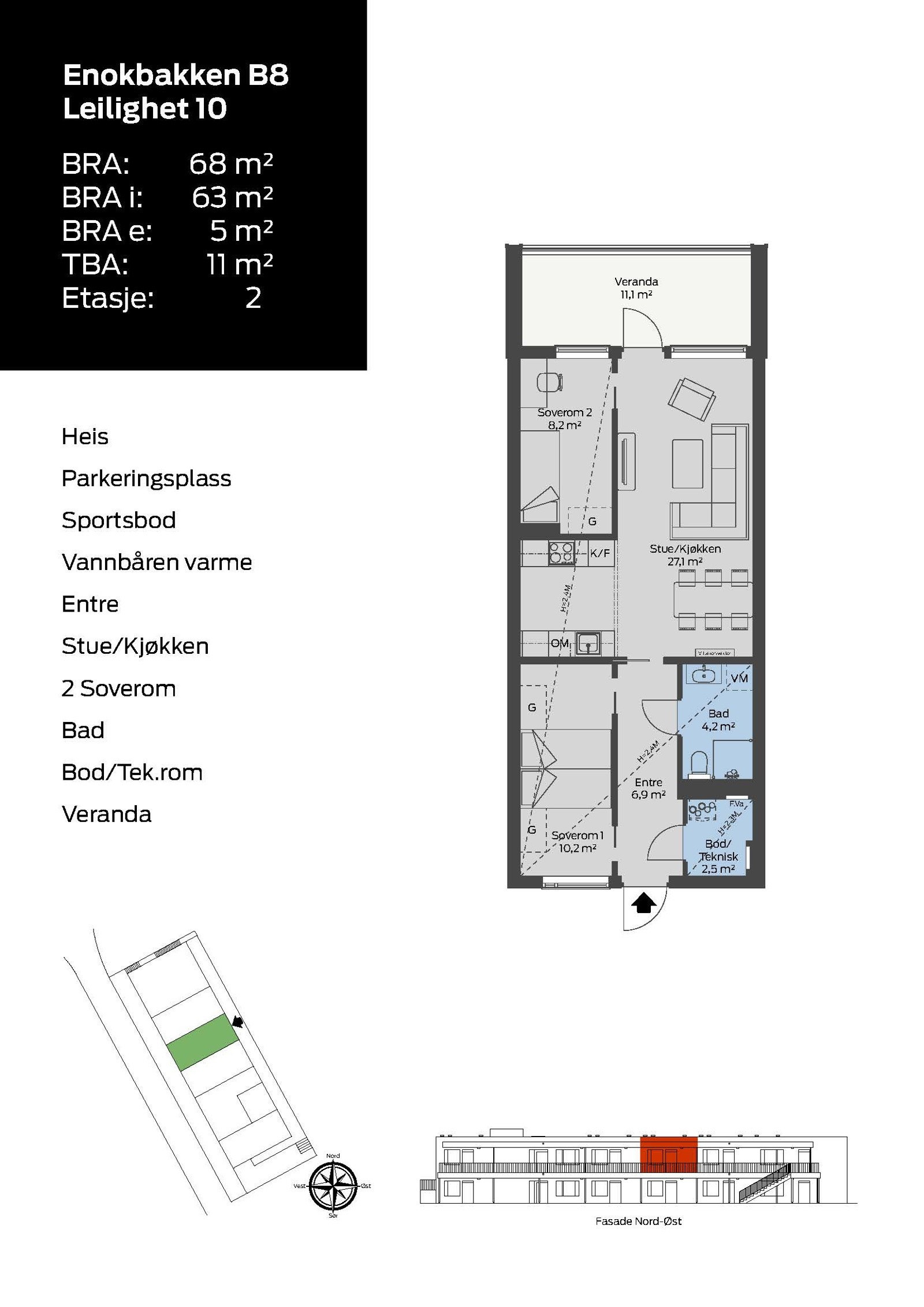 Enokbakken B8 Leilighet 10 Galleribilde