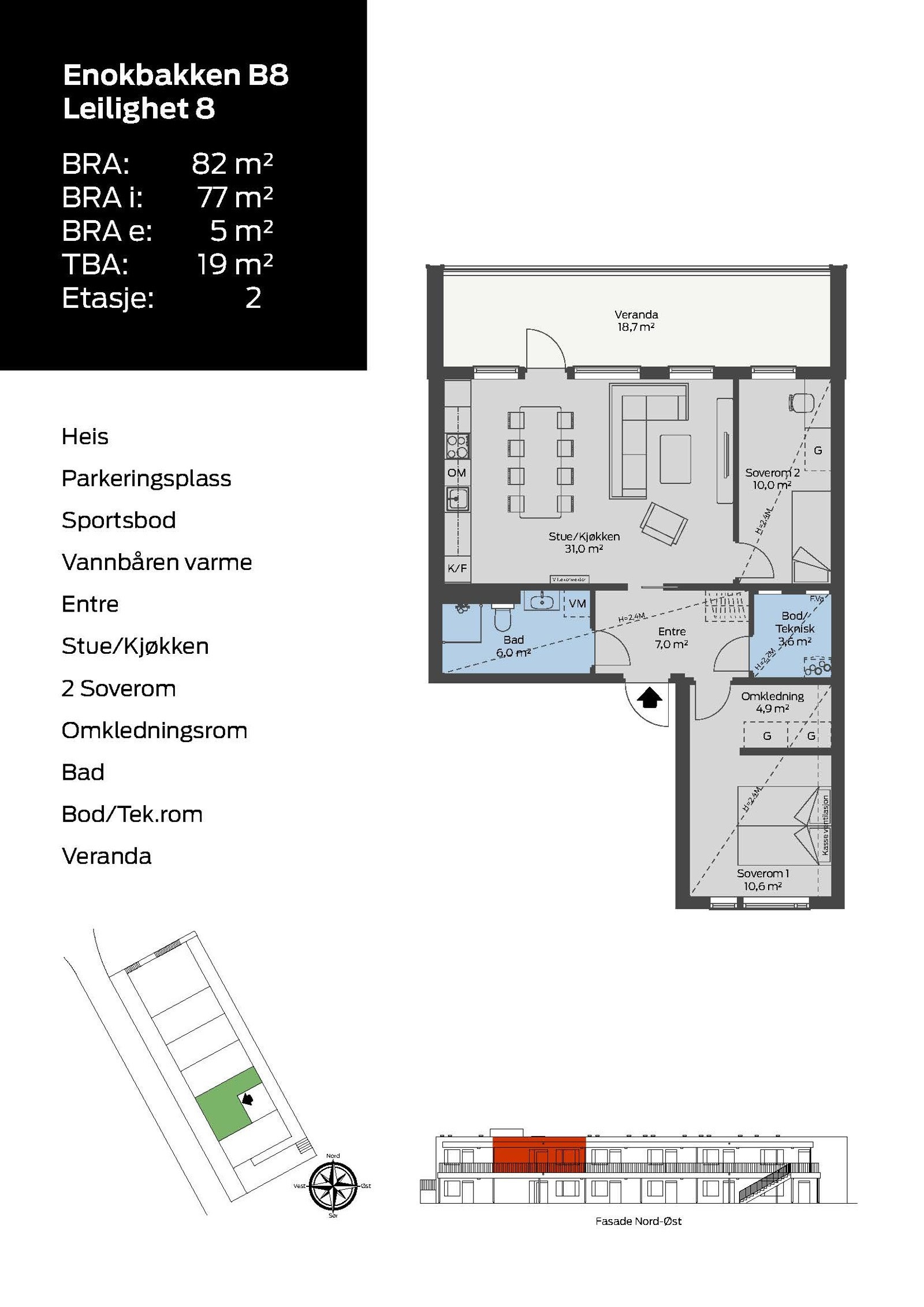 Enokbakken B8 Leilighet 8 Galleribilde