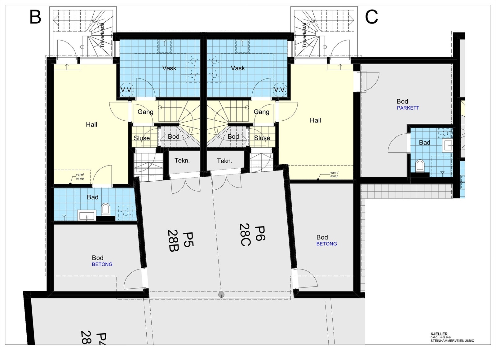 28B - KJELLER Galleribilde