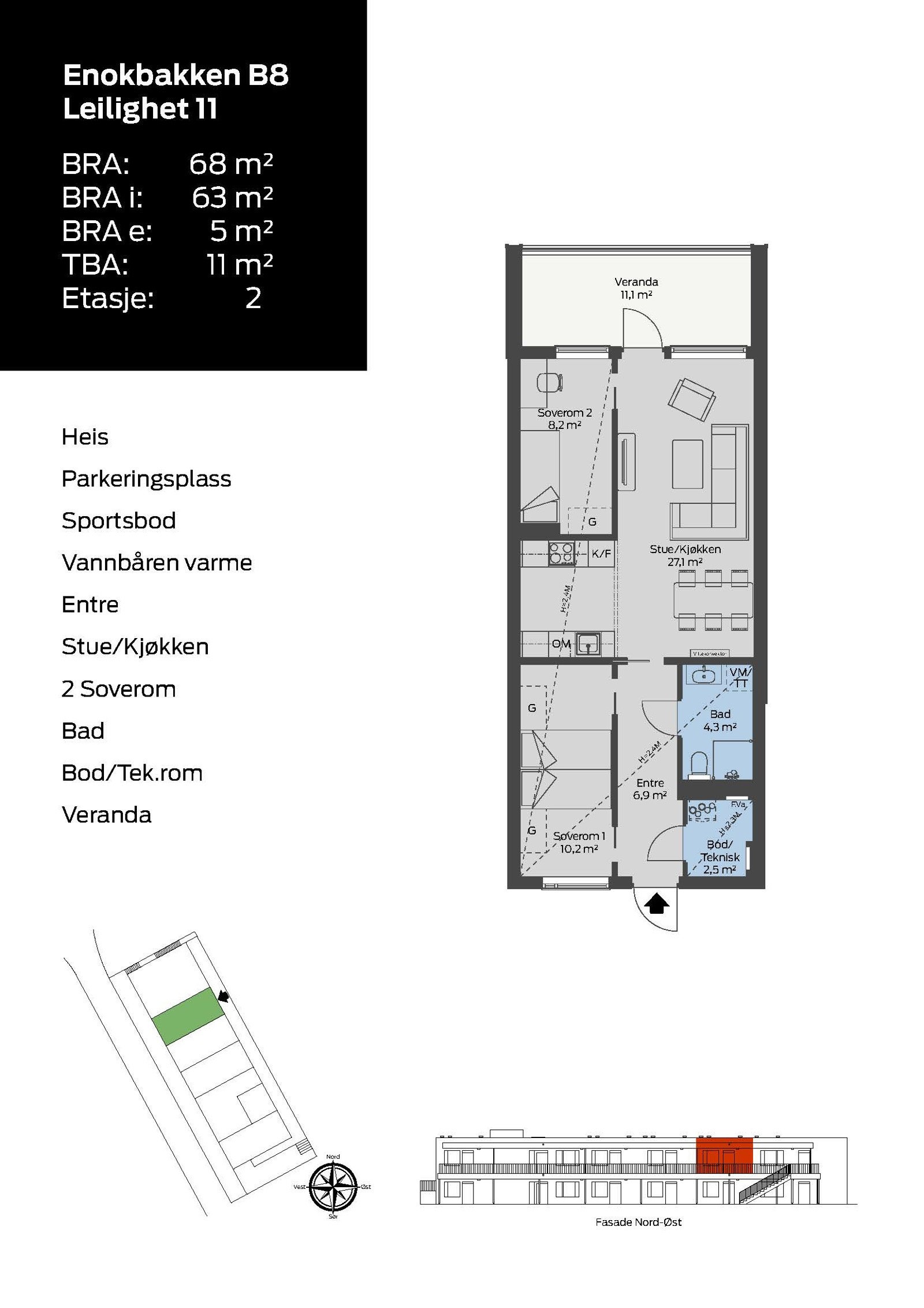 Enokbakken B8 Leilighet 11 Galleribilde