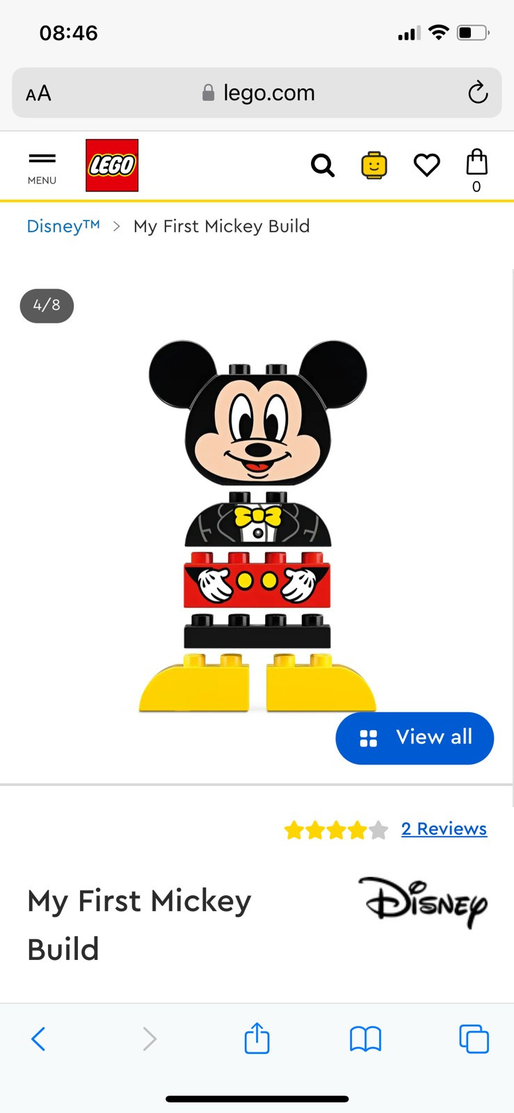 My first mickey duplo hot sale