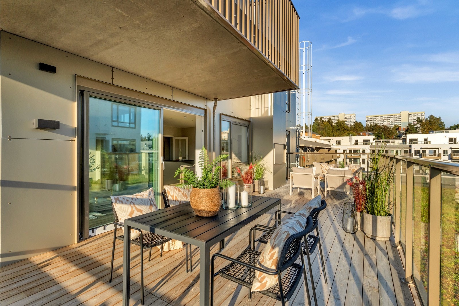 Her kan du nyte svært gode solforhold. Galleribilde