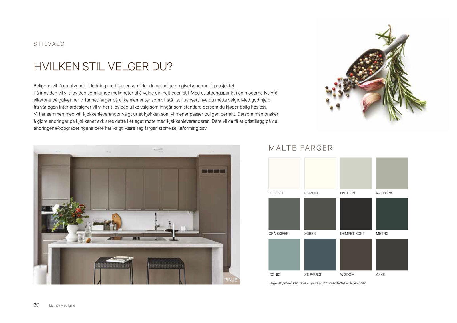 Gode tilvalgsmuligheter Galleribilde