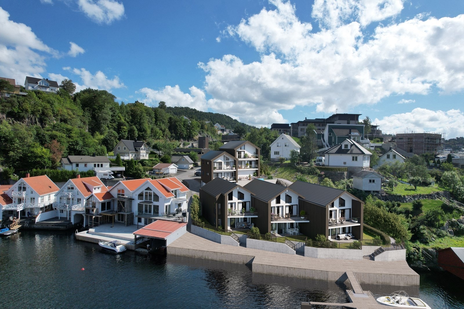 Dannevik brygge Sundeodden. Galleribilde