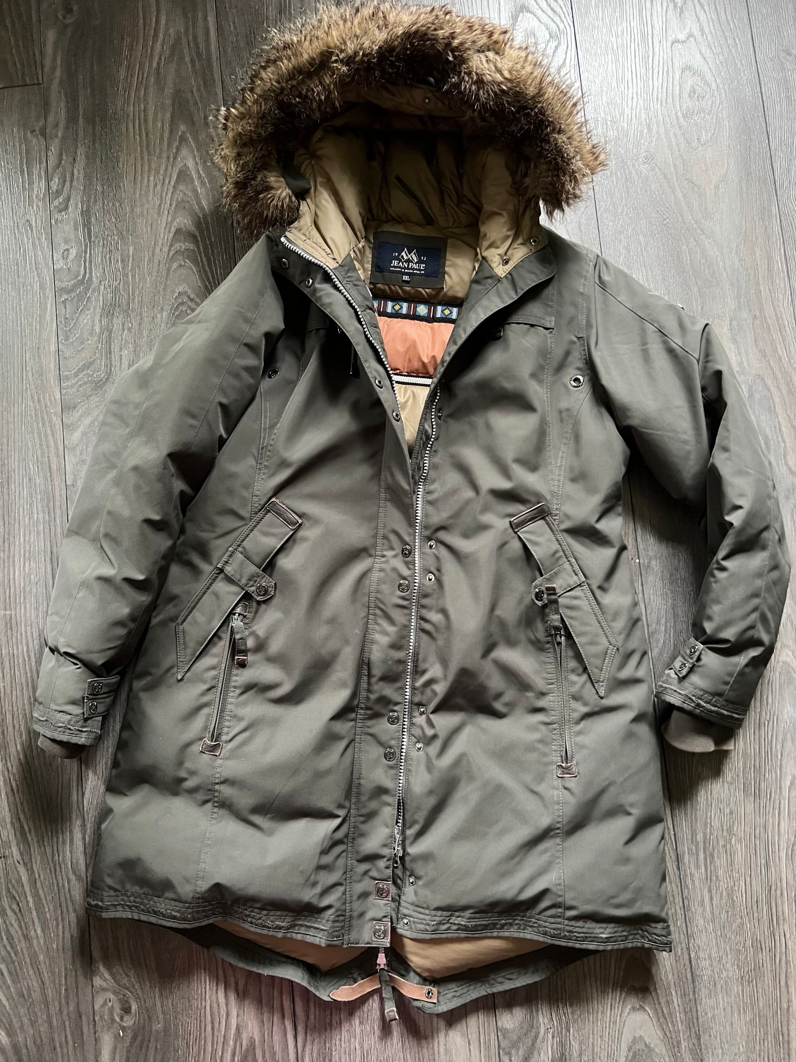 Jean Paul jakke paulette down parkas gronn xxl FINN torget
