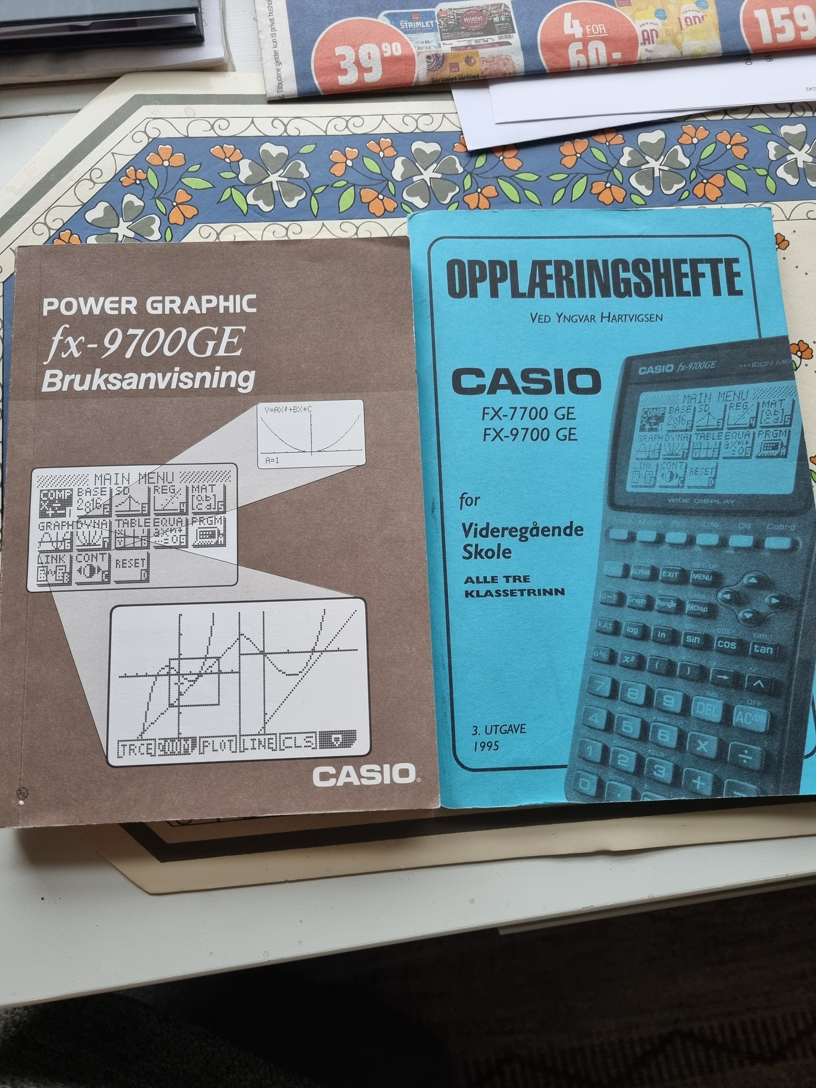 CASIO fx 9700GE kalkulator med brukermanual FINN torget