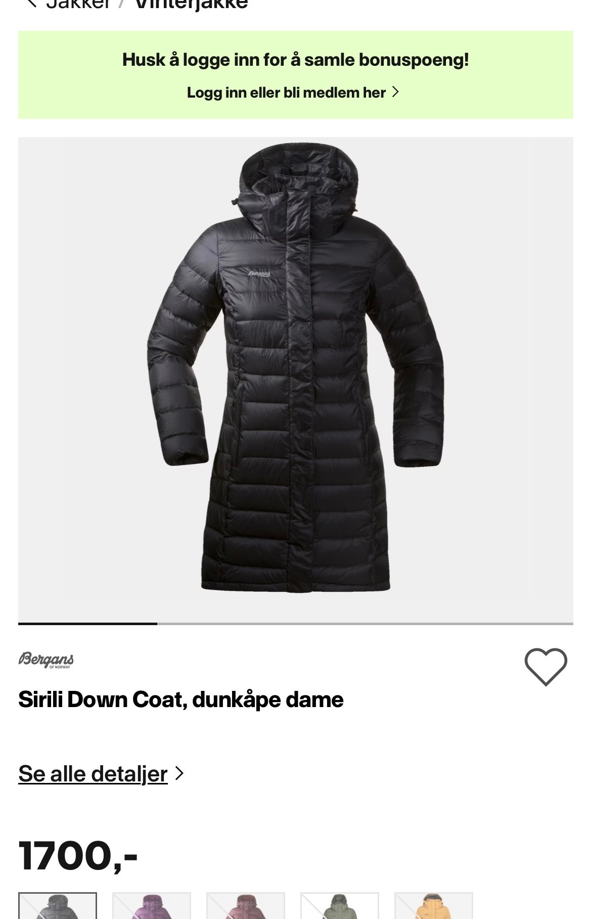 Bergans sirili cheap