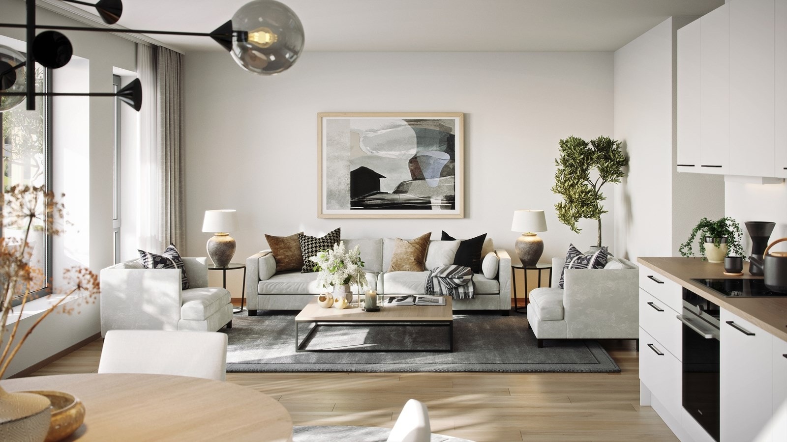 3-roms (307) Illustrasjonsfoto - avvik vil forekomme Galleribilde