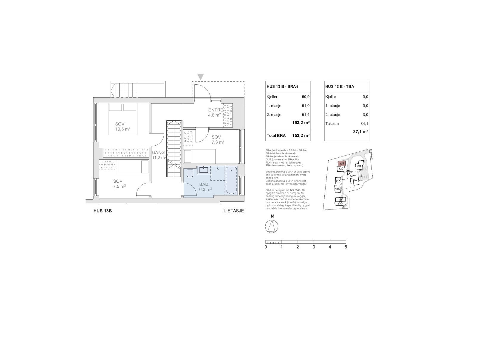 1. etasje - Fugleliveien 13B Galleribilde