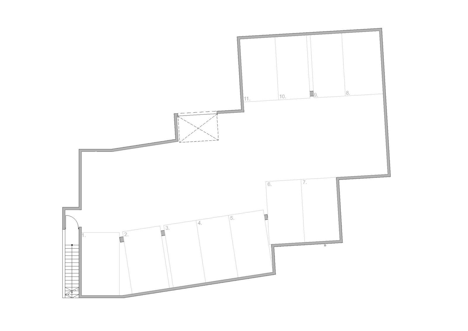 Alle boligene får 1 garasjeplass bortsett fra Hus A som får 2 garasjeplasser. Mulighet for ekstra garasjeplass etter egen avtale med selger. Galleribilde