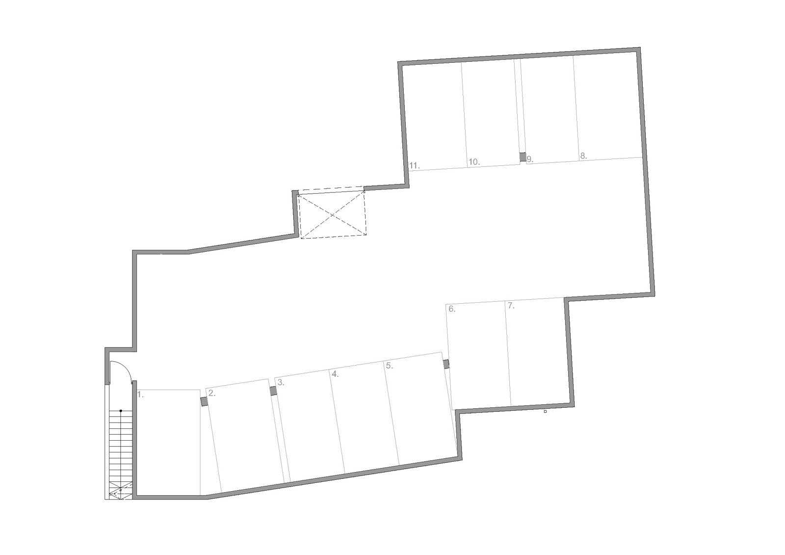 Parkeringsanlegg Galleribilde