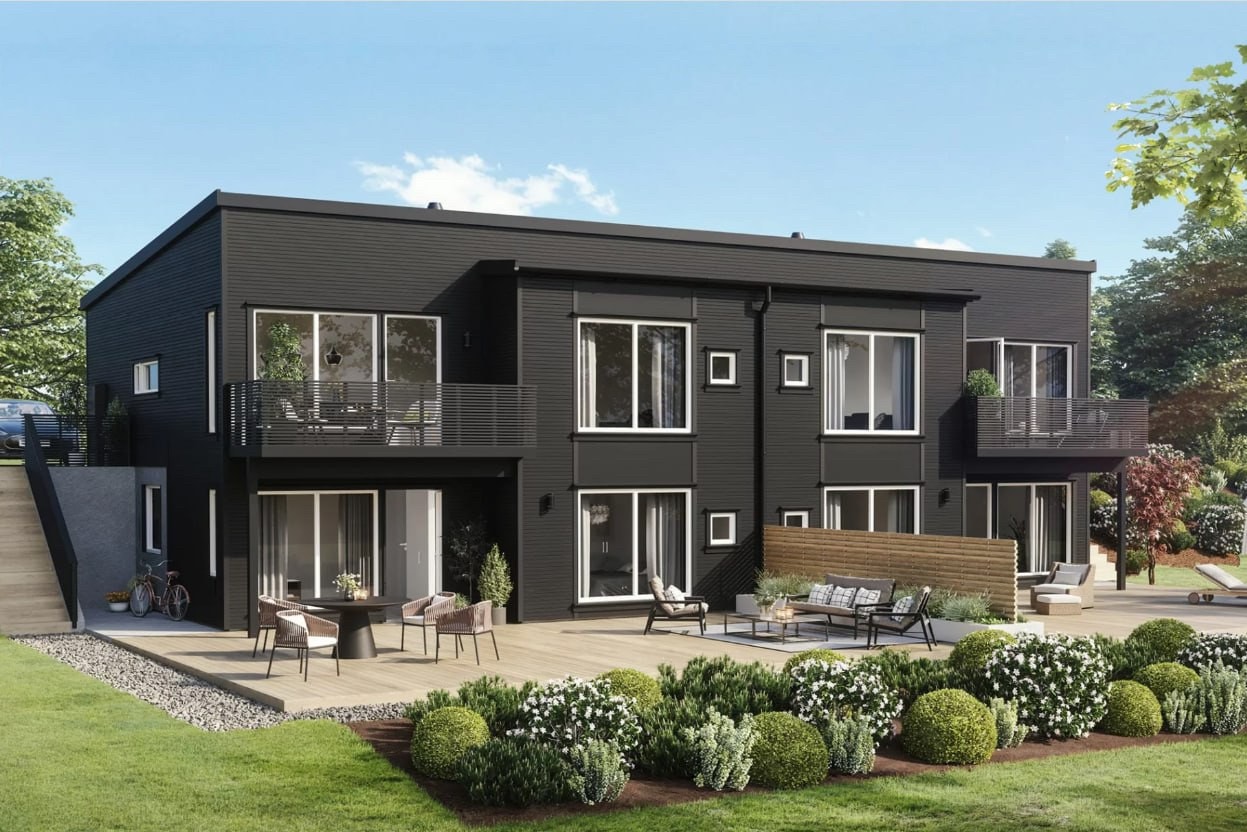 Illustrasjonsfoto. Venstre del av boligen leies ut Galleribilde