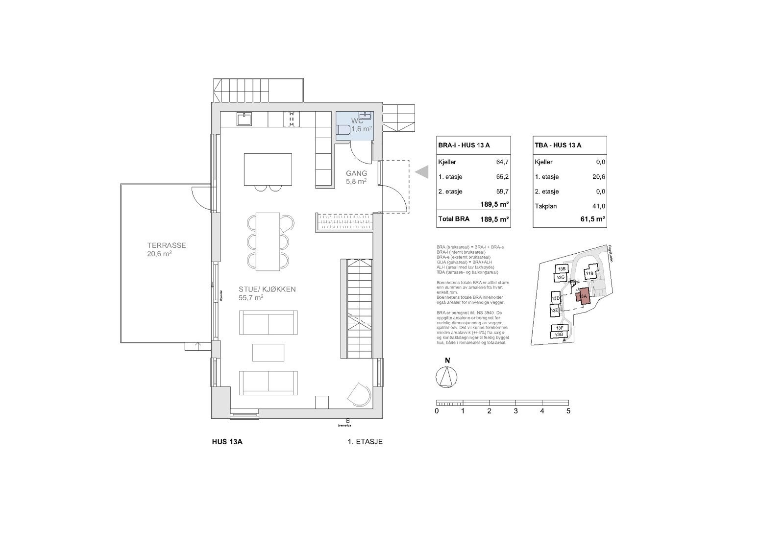 1. etasje - Fugleliveien 13A Galleribilde