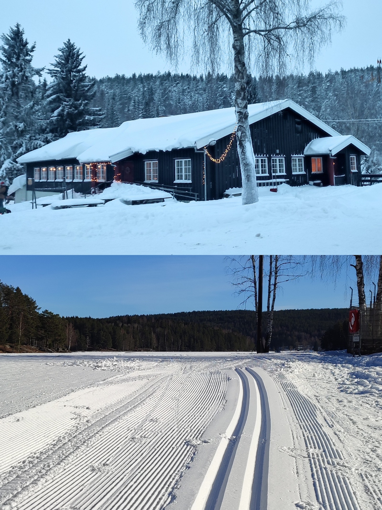 Ikke langt til Østmarka med gode skimuligheter vinterstid og storslått natur. Galleribilde