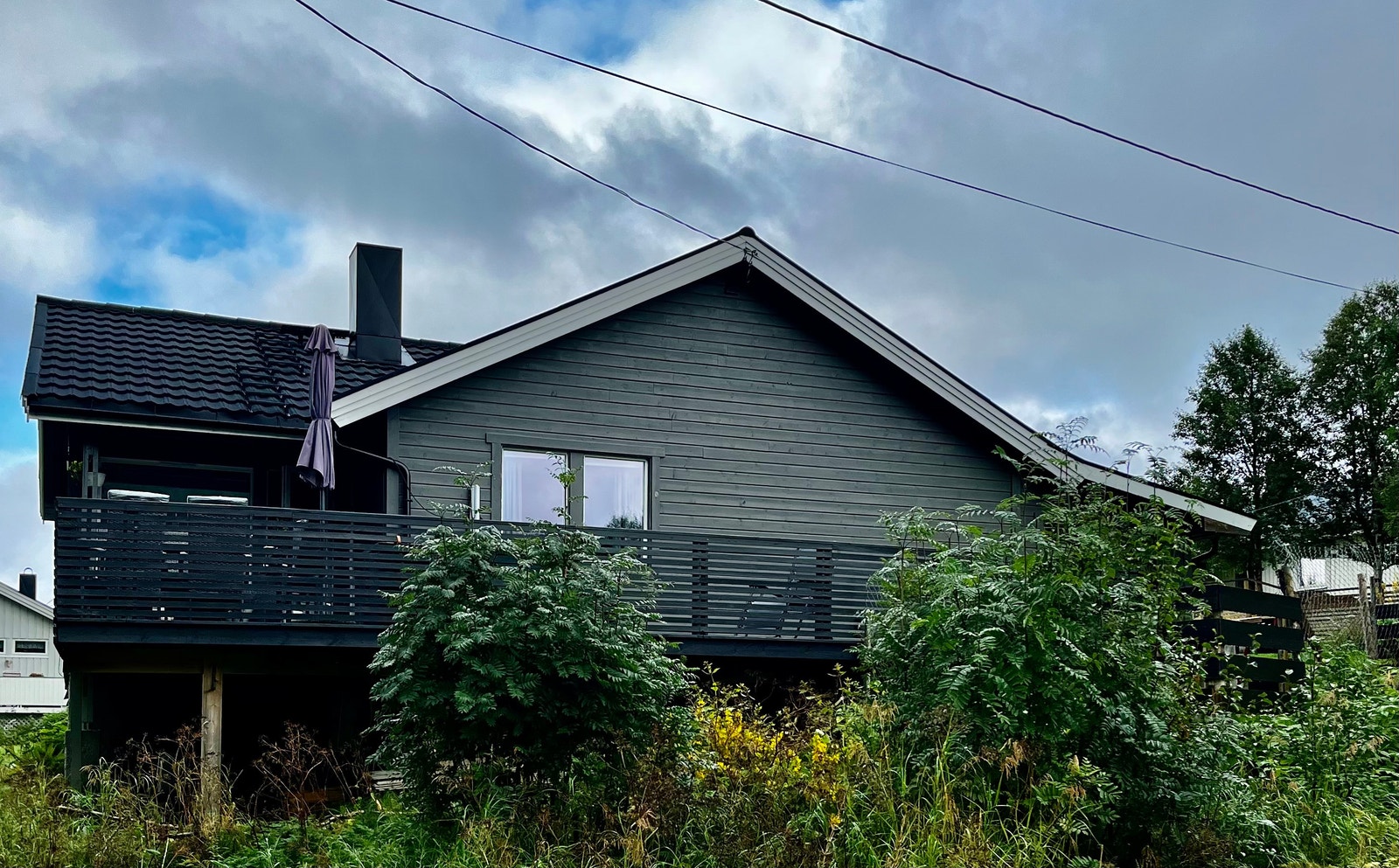 Stor veranda mot sør Galleribilde