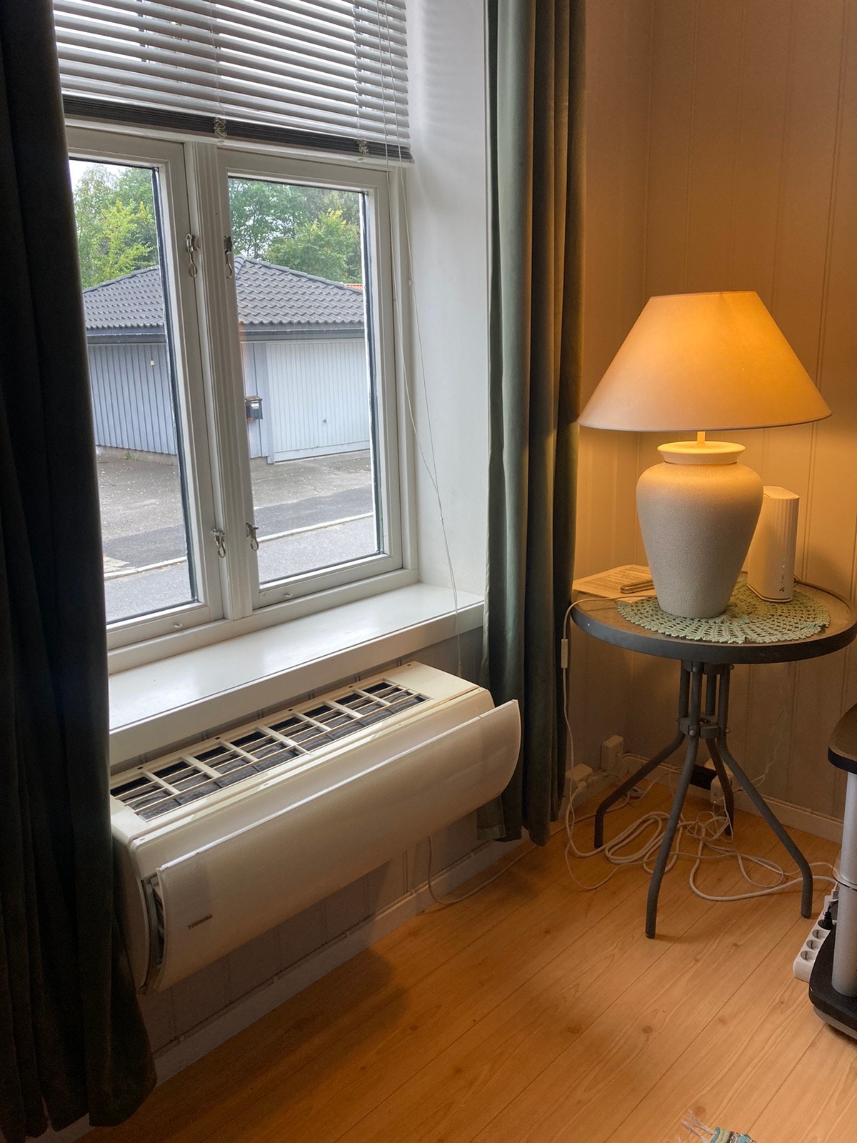 Varmepumpe i stua Galleribilde