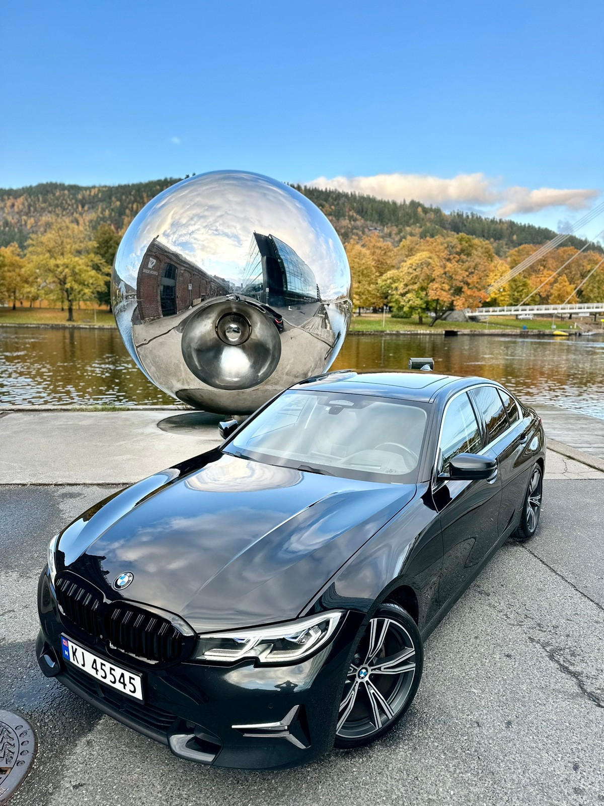 BMW 3-serie 320d xDrive/H&K/webasto/360/head up/memory setter/Laser 2