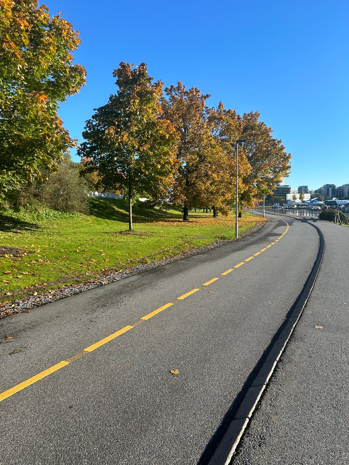 Bestumkilen som er en fin gåtur fra huset inn til byen Galleribilde
