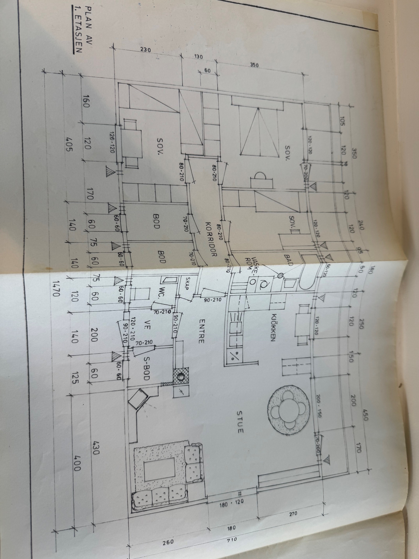 Plantegning. Galleribilde