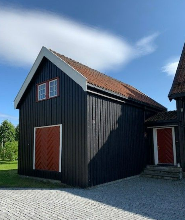 Utvendig bilde av inngangsparti Galleribilde