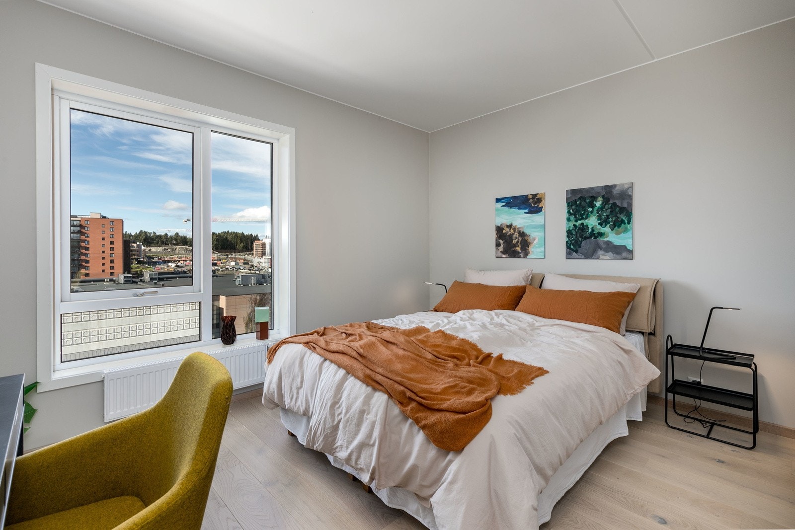 Boligen har to gode soverom. Soverom 1 er av god størrelse på 12,5 kvm og vender mot vest. Galleribilde