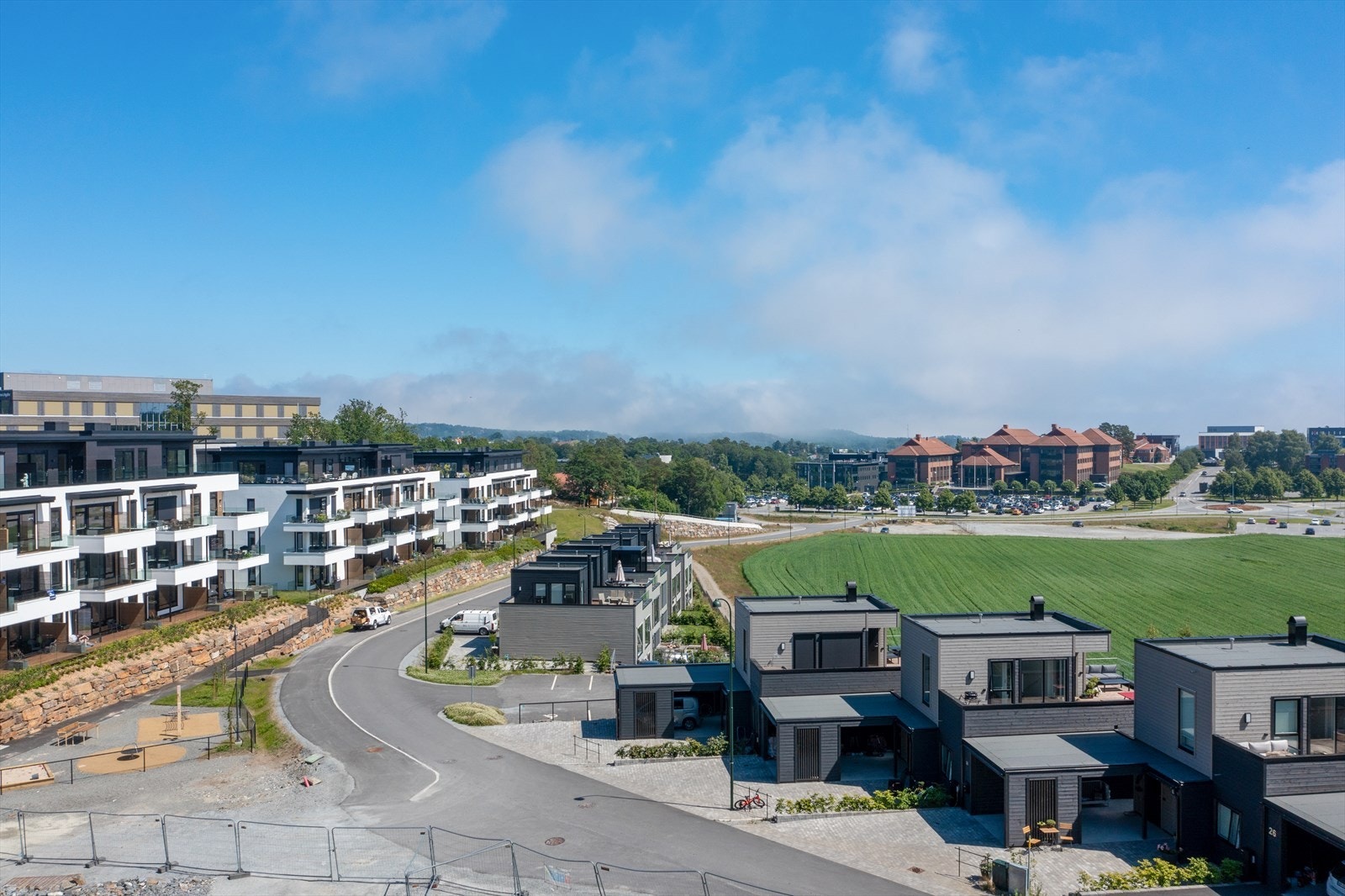 Utsiktsbilde fra leil. D407 Galleribilde