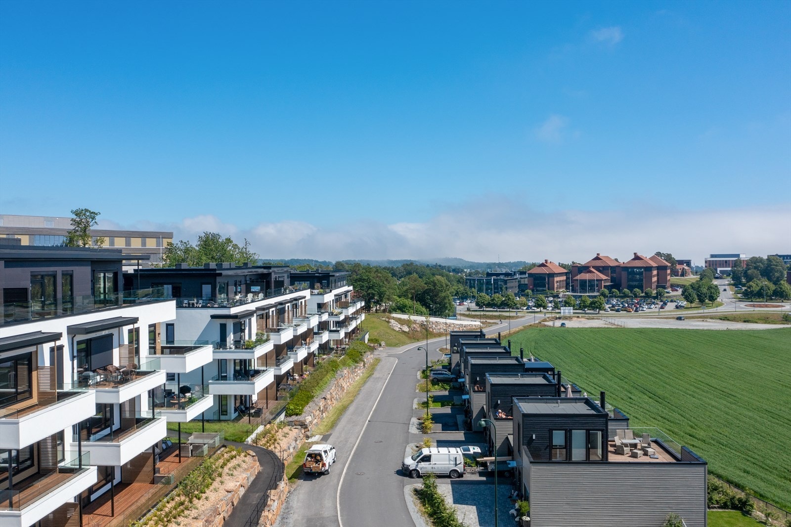 Utsiktsbilde fra leil. D401 Galleribilde