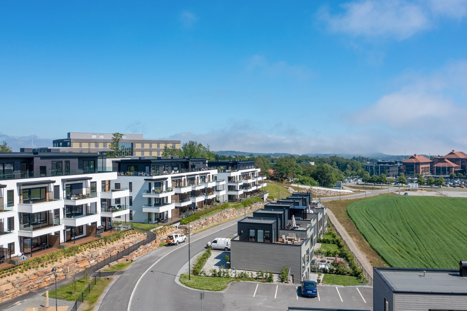 Utsiktsbilde fra leil. D404 Galleribilde