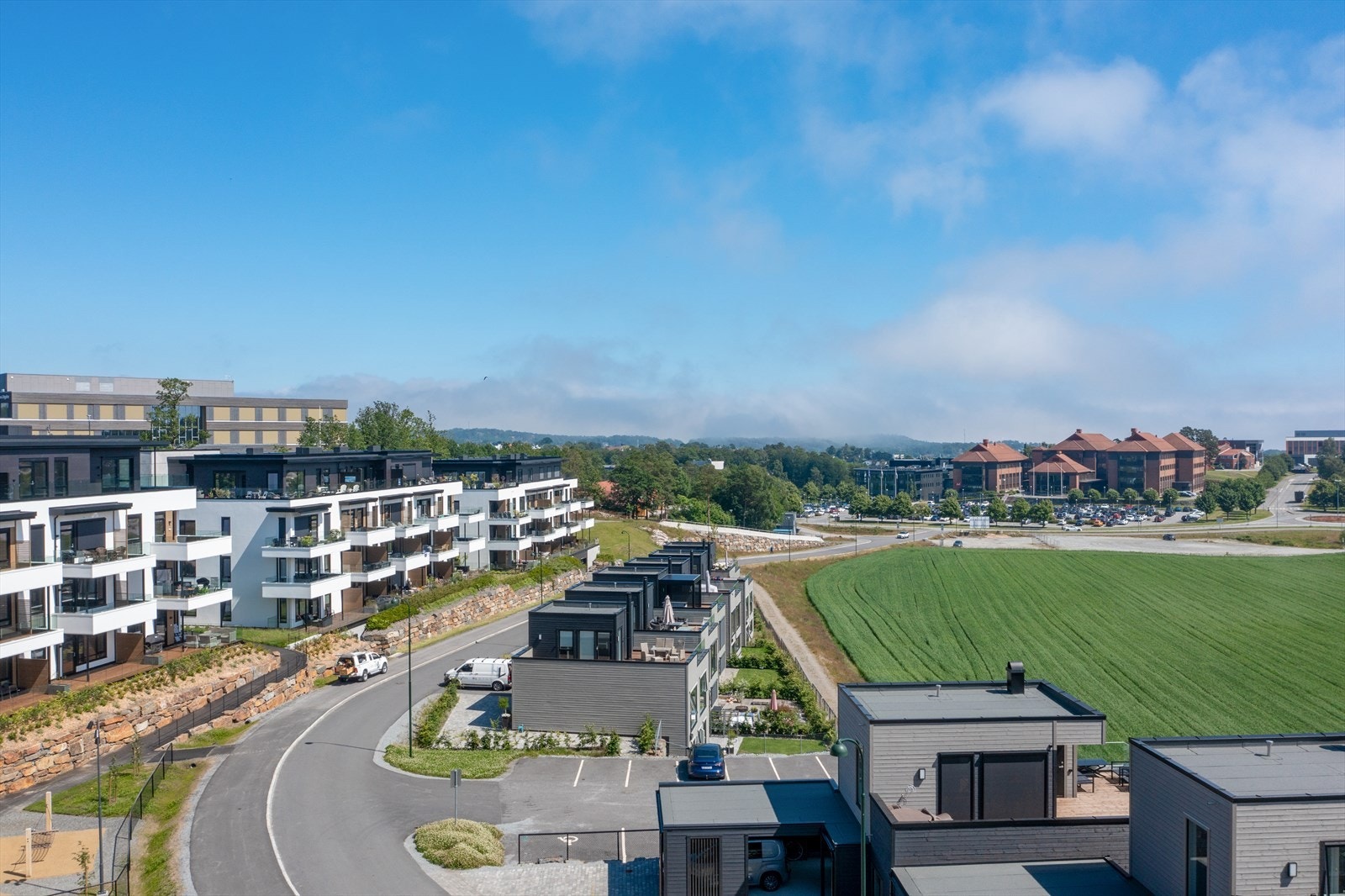 Utsiktsbilde fra leil. D405 Galleribilde