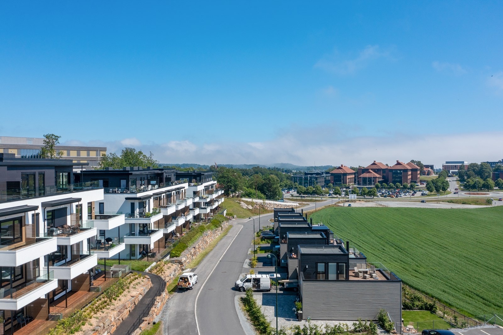 Utsiktsbilde fra leil. D402 Galleribilde