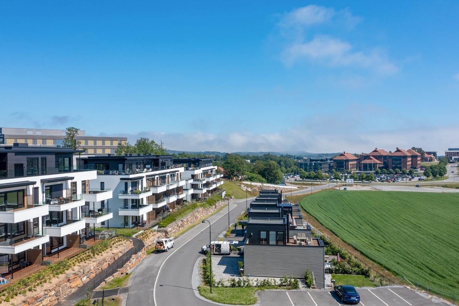 Utsiktsbilde fra leil. D403 Galleribilde