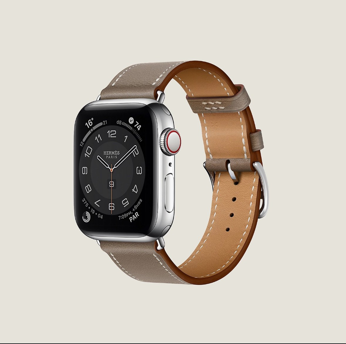 Hermes Apple Watch Single Tour 38 41mm i Etoupe Swift FINN torget