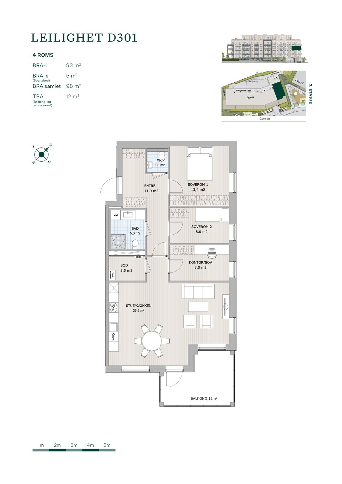 Plantegning Galleribilde