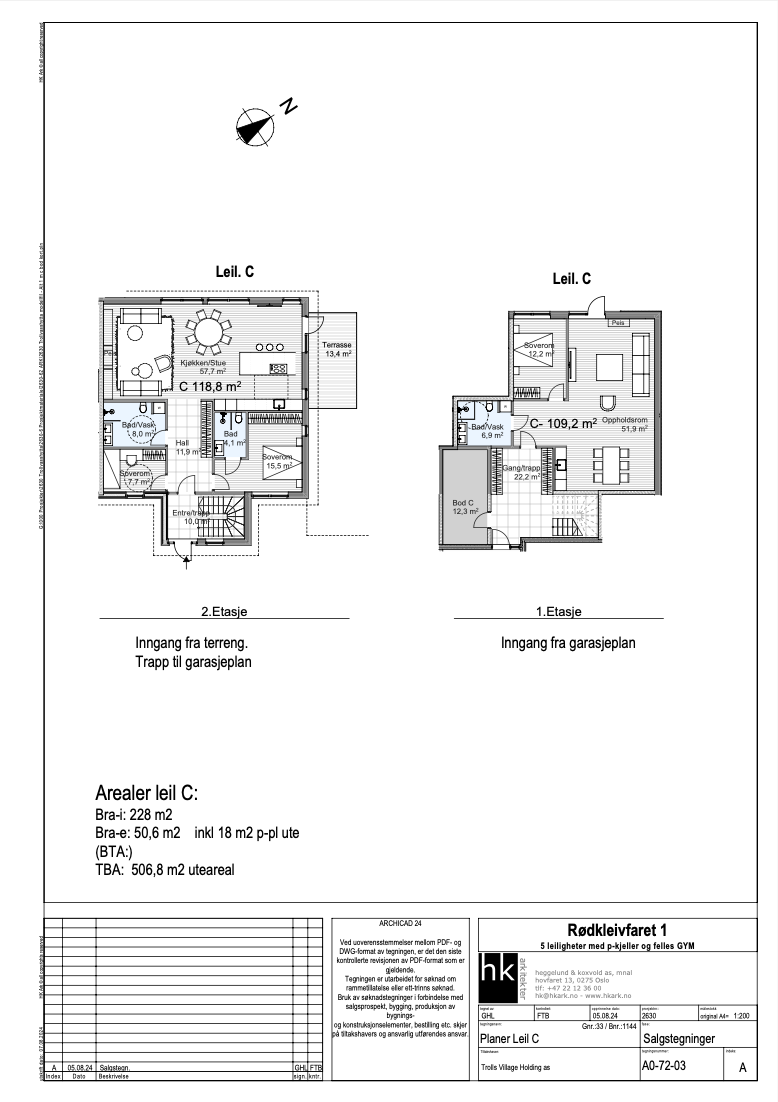 Leilighet C Galleribilde