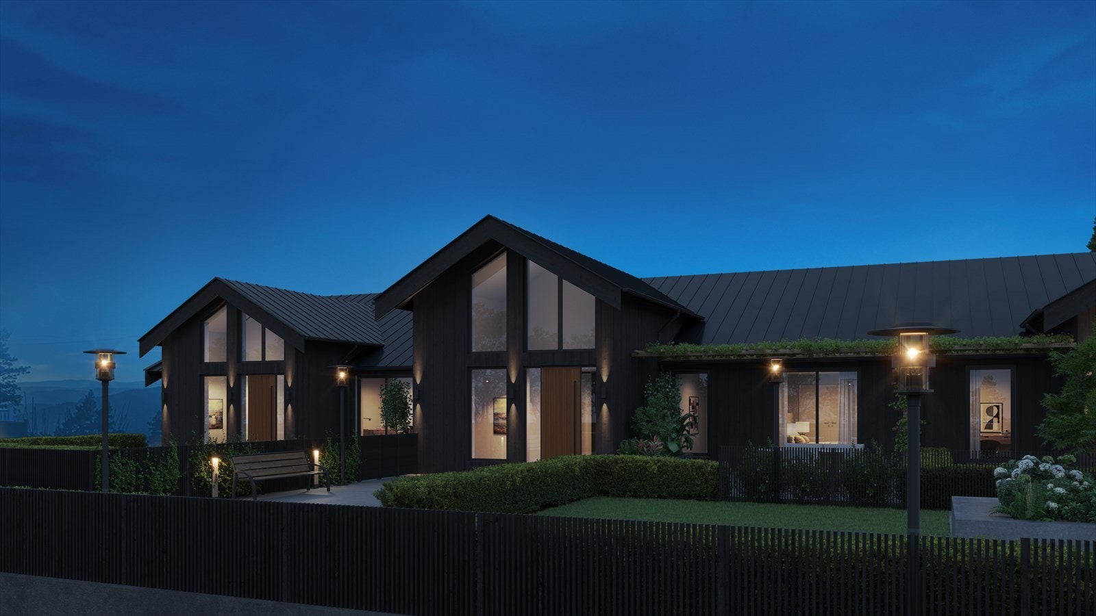 Kveldsstemning i Rødkleivfaret 1. Illustrasjonsfoto. Galleribilde