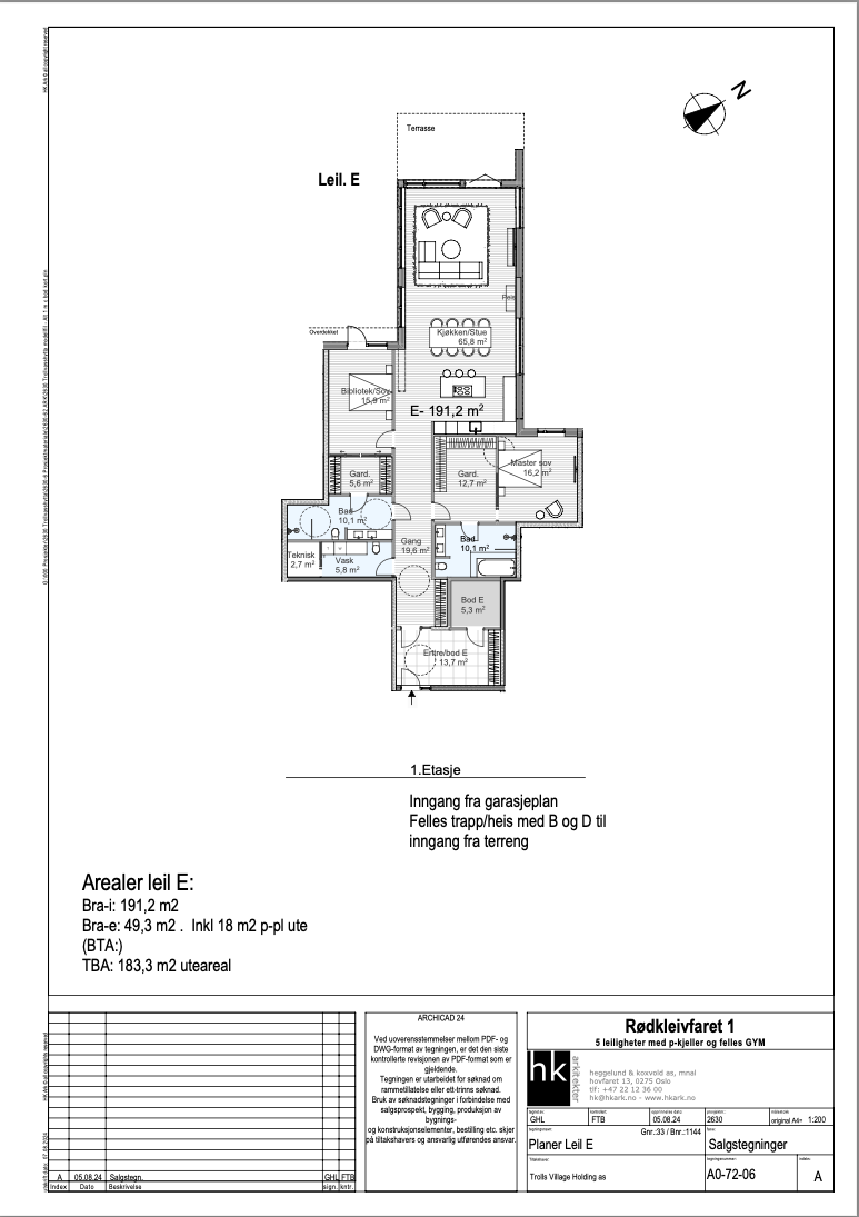 Leilighet E Galleribilde