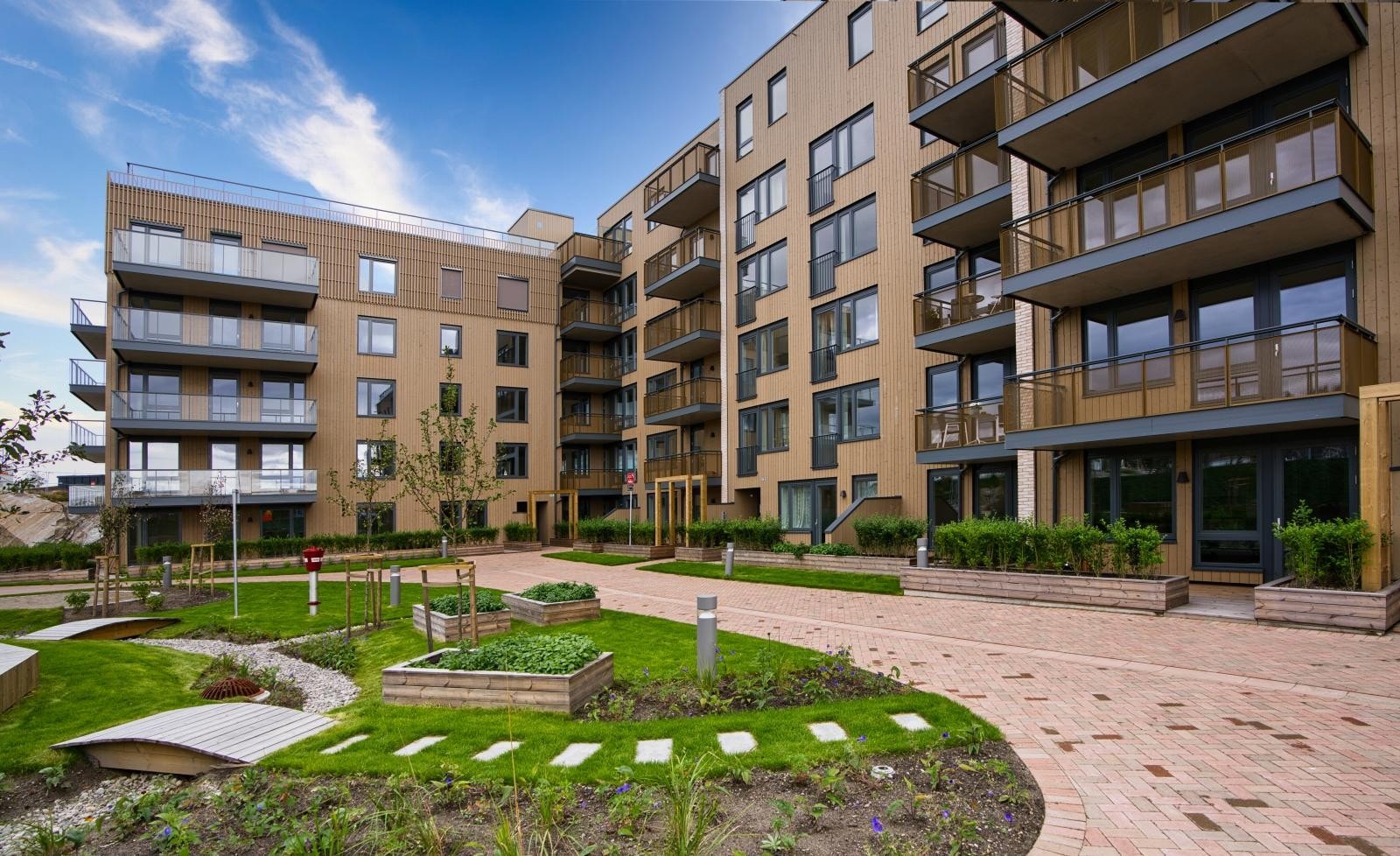 Fine grøntområder. Galleribilde