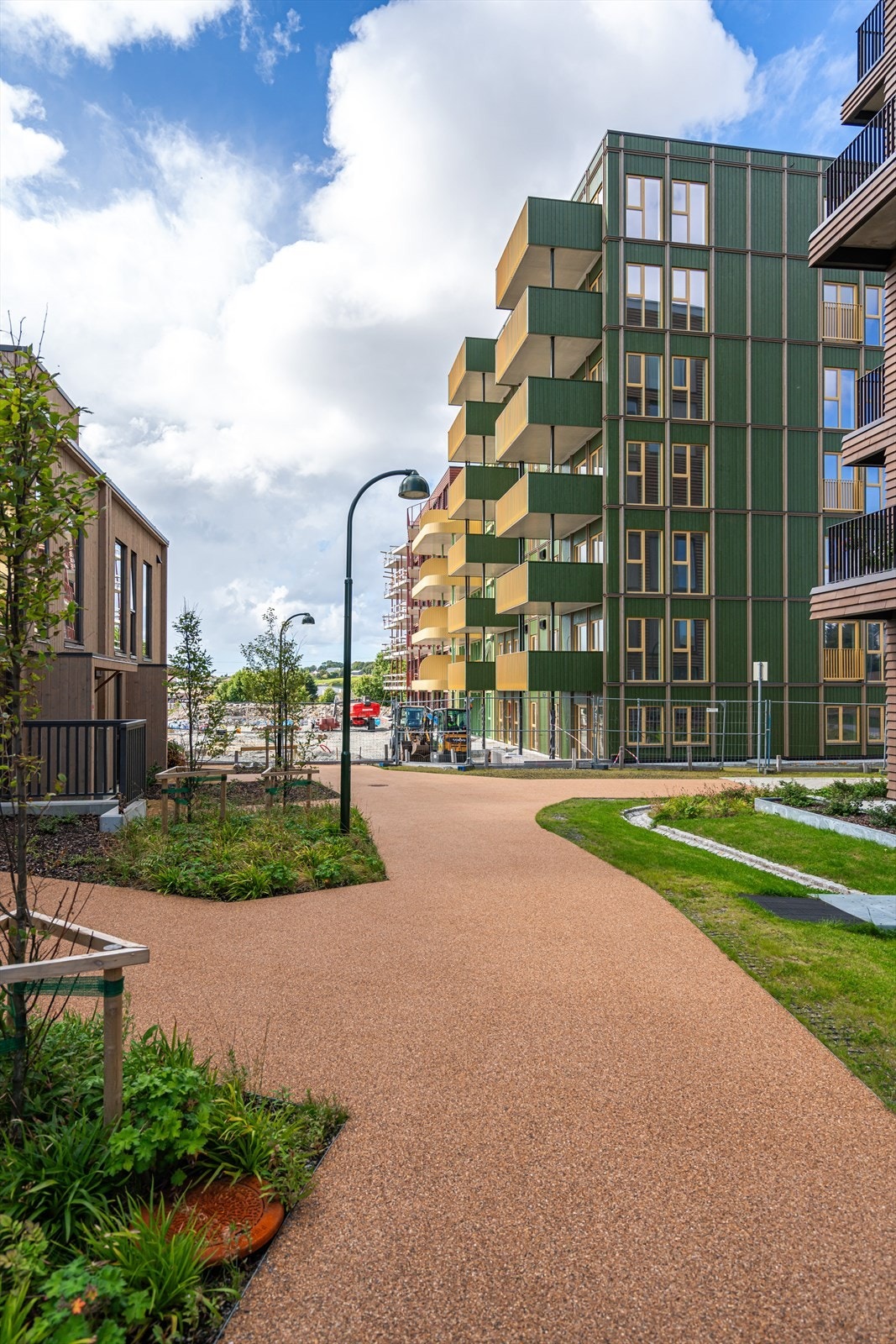 Madla Vest vil være bilfritt, og all parkering vil være under bakkenivå Galleribilde