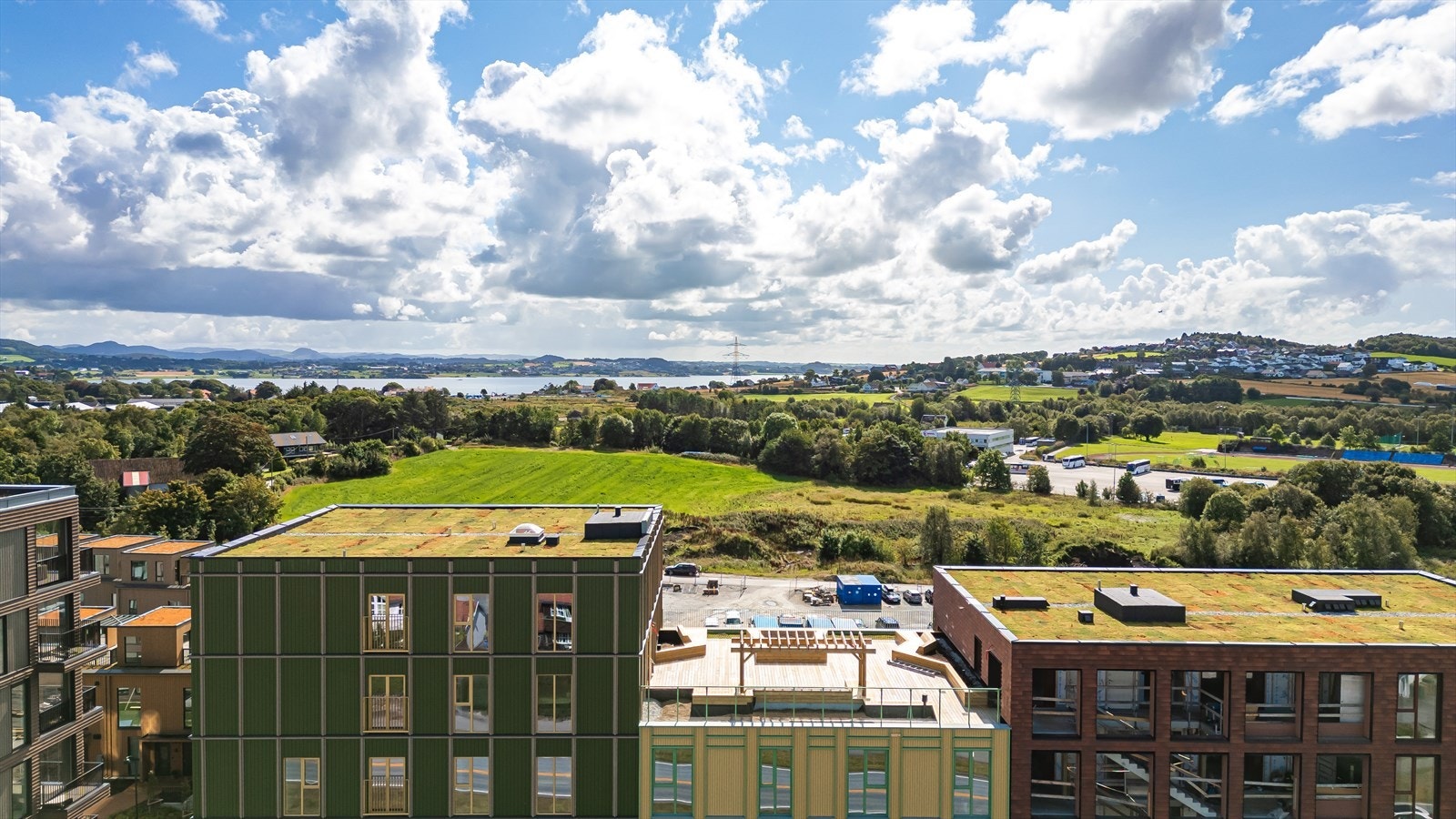 Fin utsikt over Hafrsfjord. Galleribilde